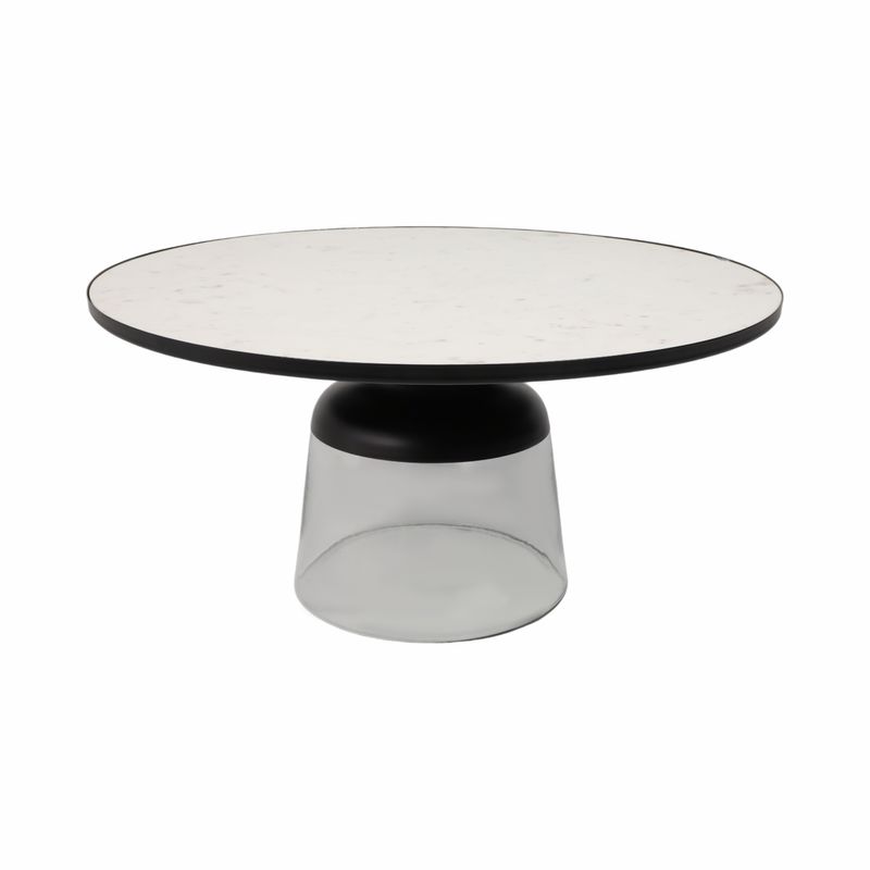 PEARLGROVE CLEAR COFFEE TABLE 17 (IN) - Imagen 3