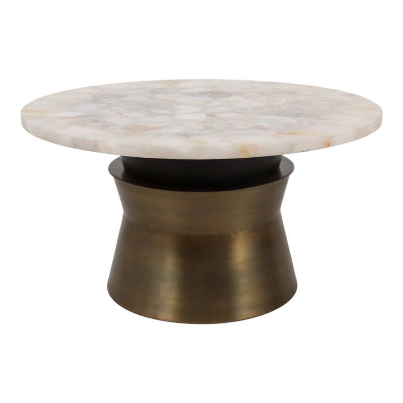 COLVINPORT GOLD COFFEE TABLE 17 (IN) - Imagen 4