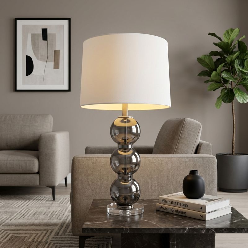 DEMPSEYRUN GRAY LAMP 29 (IN) - Imagen 2