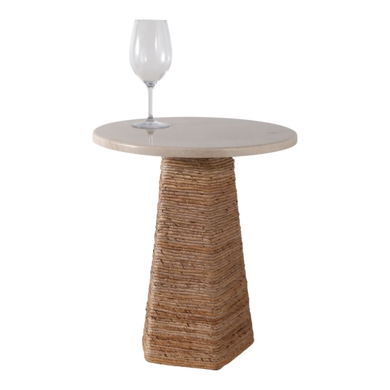 BARDENSHAW IVORY TABLE 20 (IN) - Imagen 3