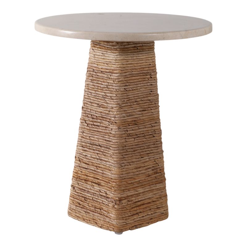 BARDENSHAW IVORY TABLE 20 (IN) - Imagen 5
