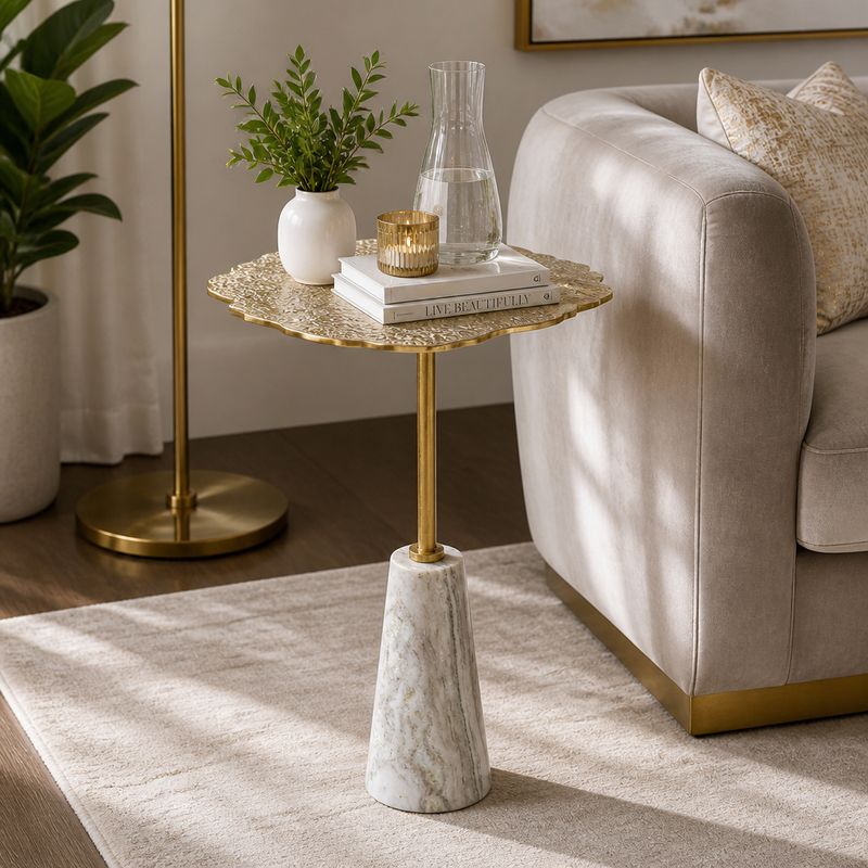 STORMBROOK GOLD TABLE 25 (IN) - Imagen 2