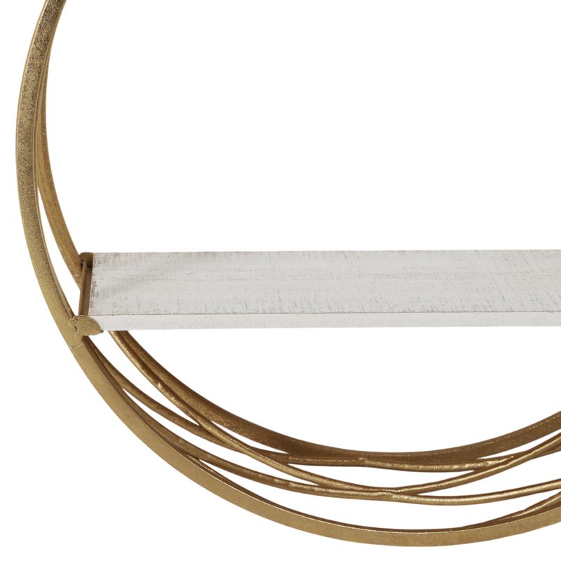 HAMPTONMORE SET OF 3 WHITE WALL SHELF 6 (IN) - Imagen 5