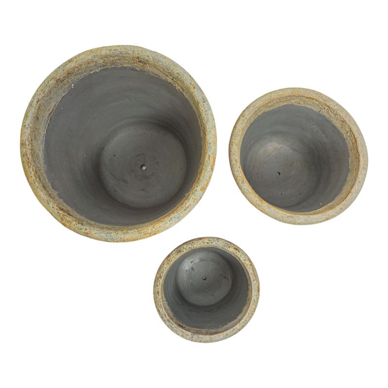 PAGEVALE SET OF 3 TAN PLANTER 14 (IN) - Imagen 5