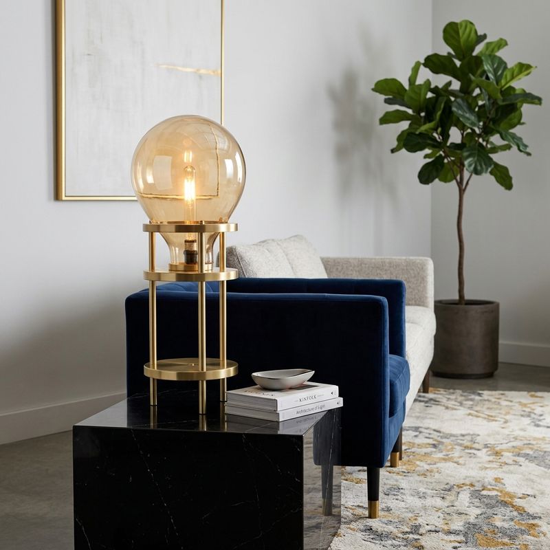 LAYLASTONE GOLD LAMP 31 (IN) - Imagen 2