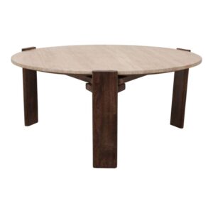 CLINTONOAK BROWN COFFEE TABLE 16 (IN)