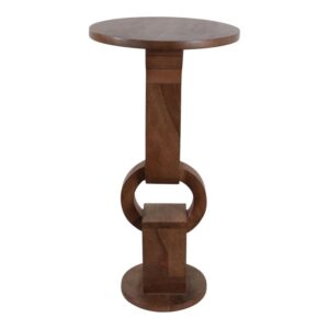 JASPERTON BROWN ACCENT TABLE 24 (IN)