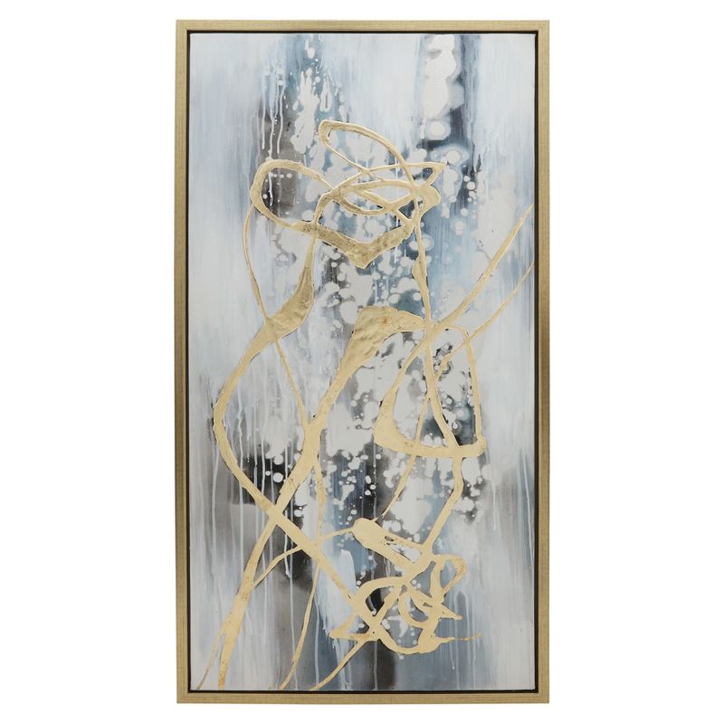 SHAYVALE SET OF 3 BLUE ART 42 (IN) - Imagen 5