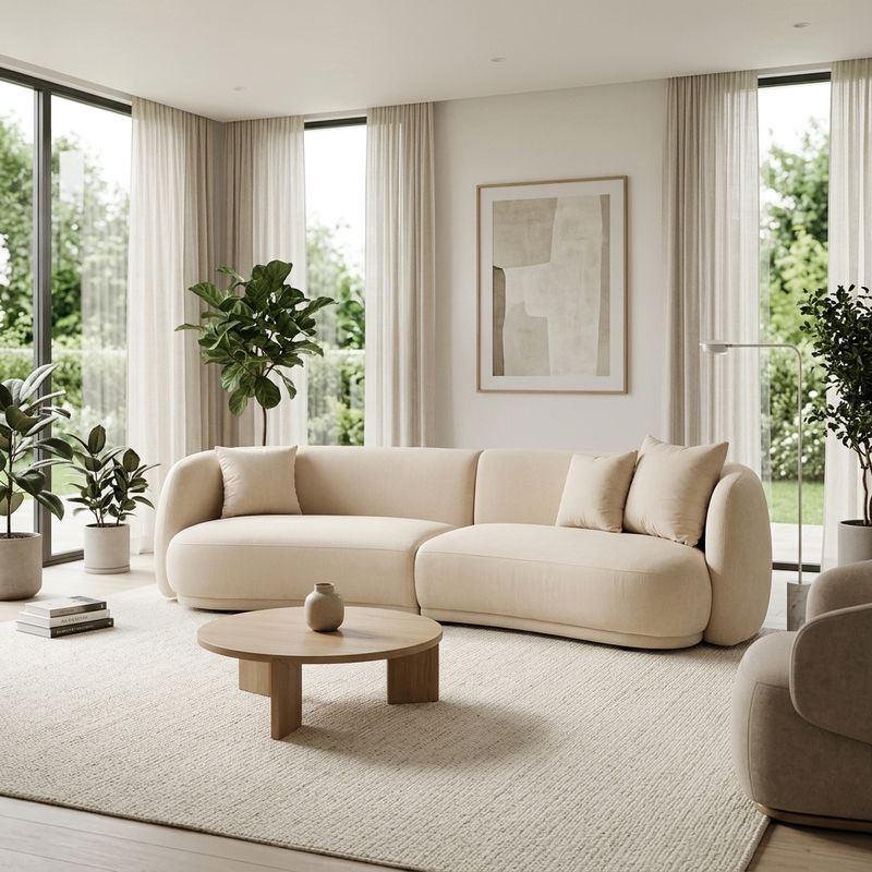 CHAPINGATE IVORY SOFA 117 (IN) - Imagen 2