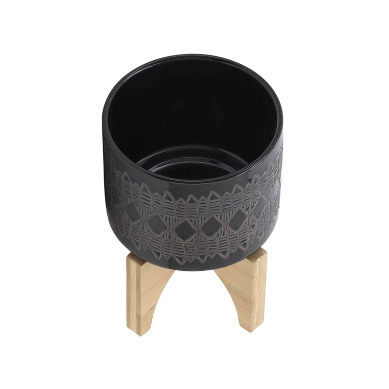 DREWSIDE BLACK PLANTER 6 (IN) - Imagen 5
