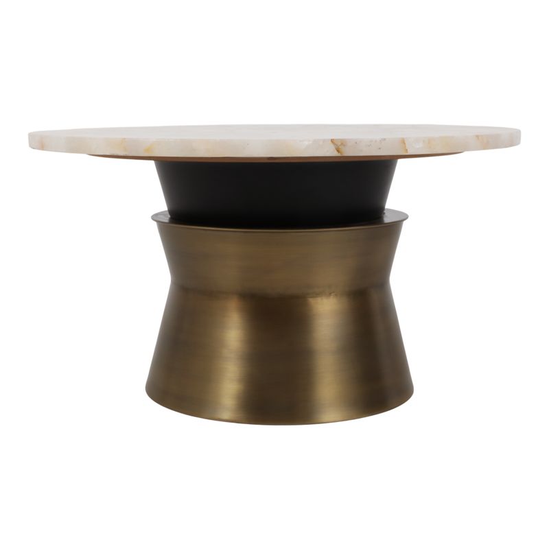 COLVINPORT GOLD COFFEE TABLE 17 (IN) - Imagen 5