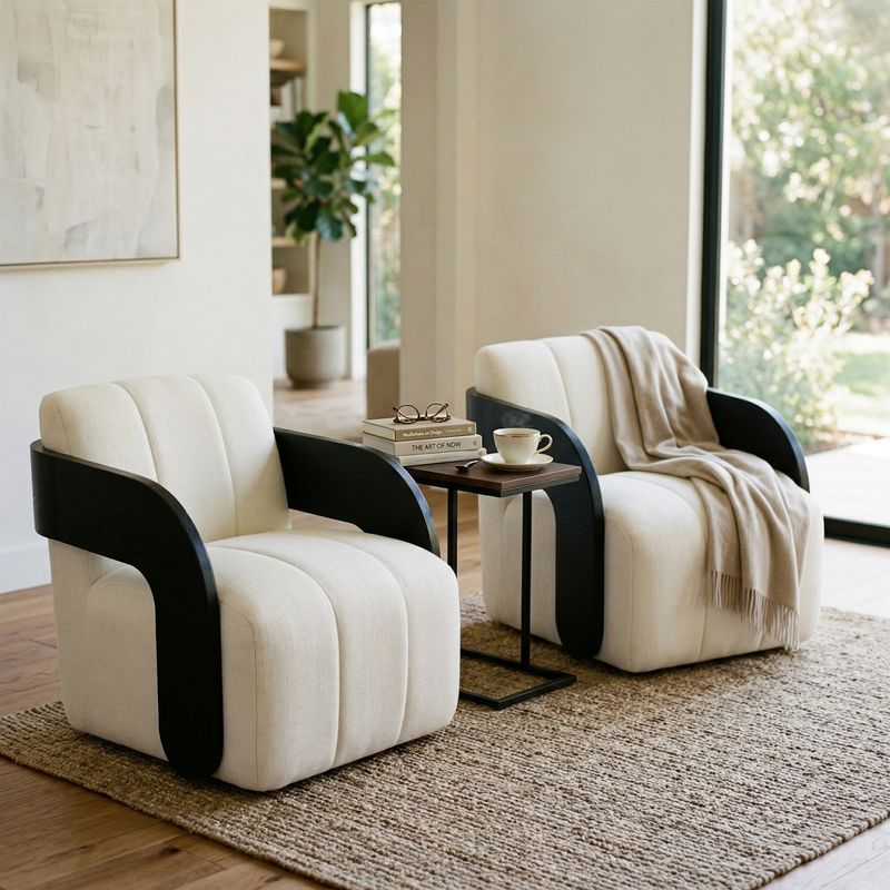 COLTONMOOR GRAY CHAIR 32 (IN) - Imagen 2