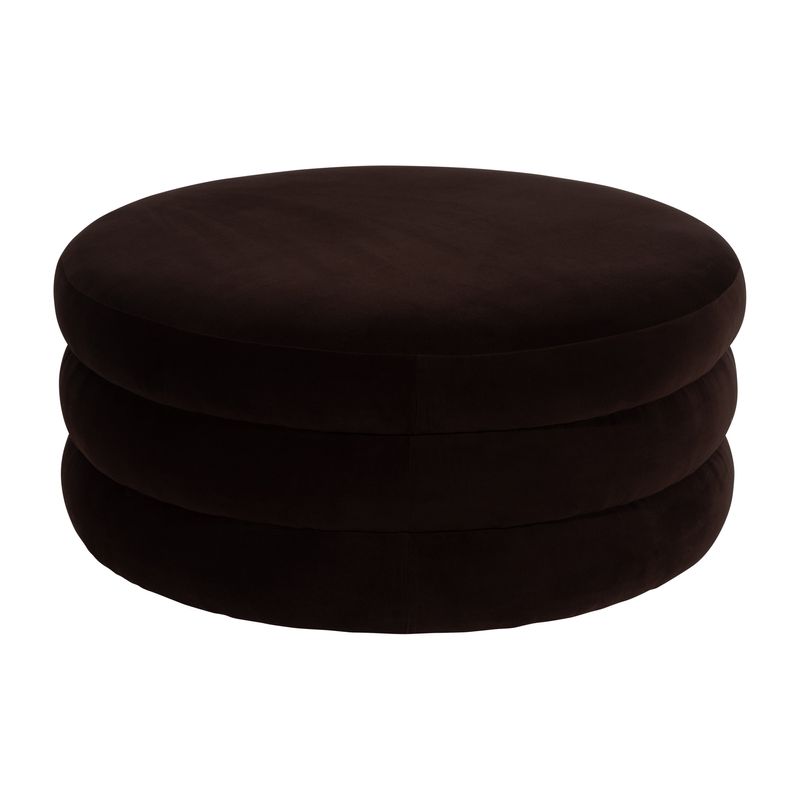BLAKEGROVE BROWN OTTOMAN 17 (IN) - Imagen 3
