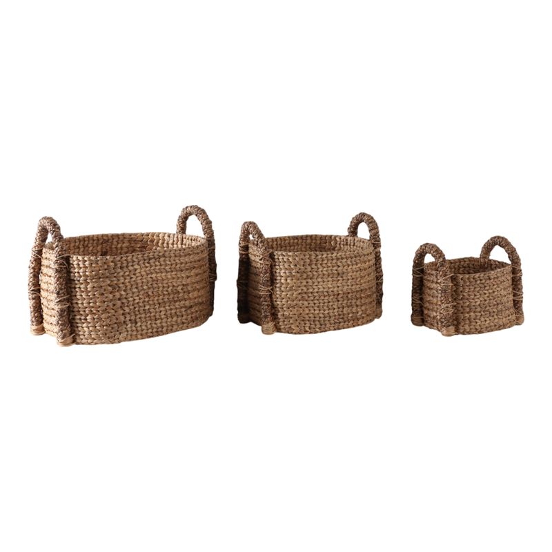 ROSSSIDE SET OF 3 TAN BASKETS 16 (IN) - Imagen 3