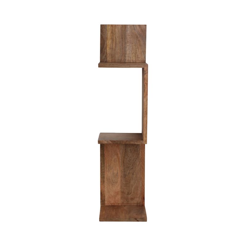 RAELAND BROWN WALL SHELF 33 (IN)