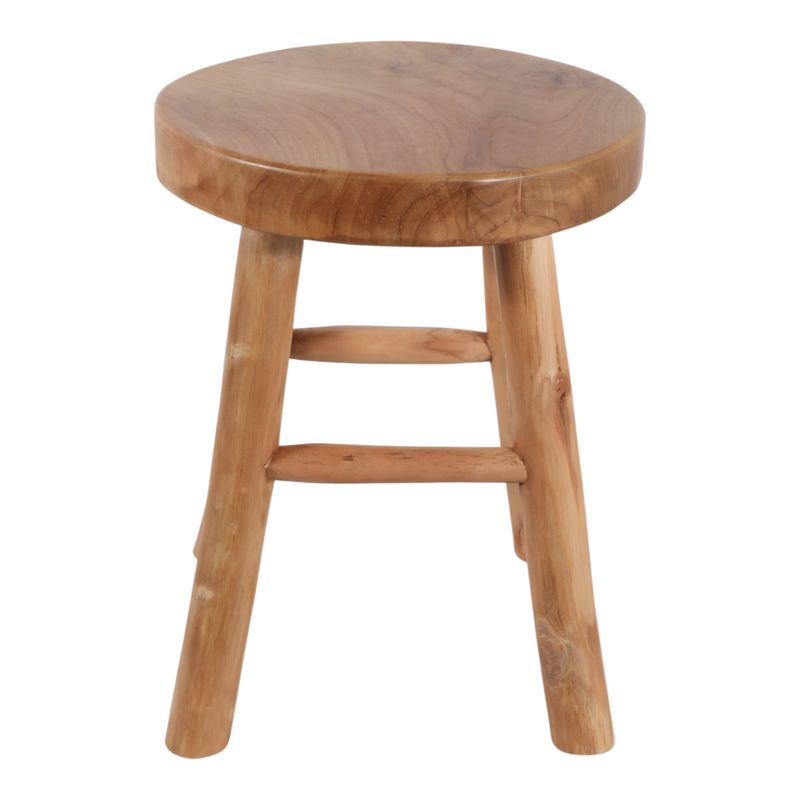 HARDENHAM BROWN STOOL 18 (IN) - Imagen 5