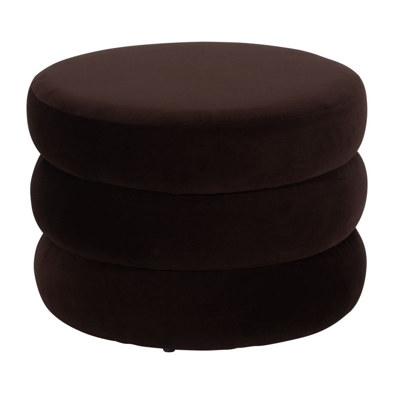 PEARLMILL BROWN OTTOMAN 17 (IN) - Imagen 3