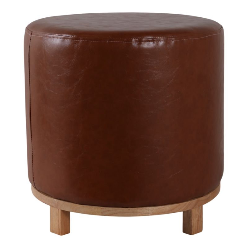 BAYARDGATE BROWN OTTOMAN 18 (IN) - Imagen 4