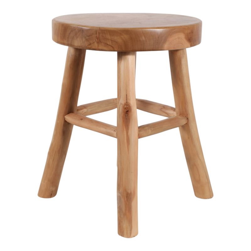 HARDENHAM BROWN STOOL 18 (IN) - Imagen 4