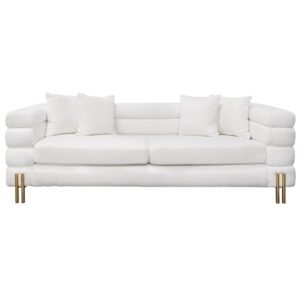 ESSEXRIDGE WHITE SOFA 91 (IN)
