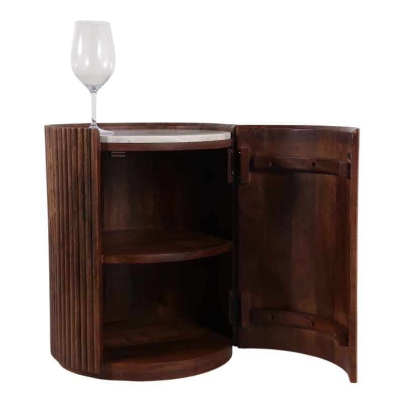 PRESTONPORT BROWN TABLE 20 (IN) - Imagen 3