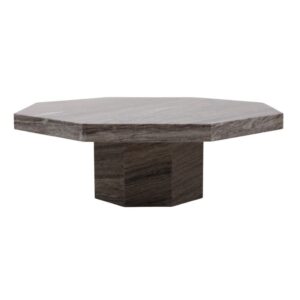 STONEVIEW BLACK COFFEE TABLE 16 (IN)