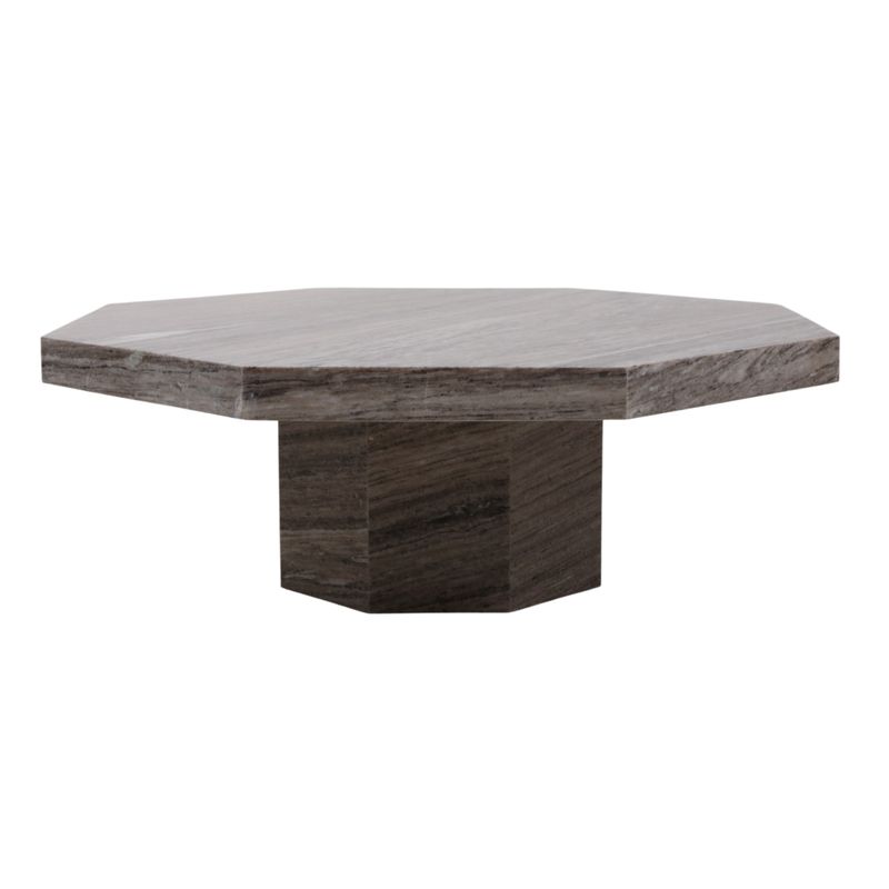 STONEVIEW BLACK COFFEE TABLE 16 (IN)