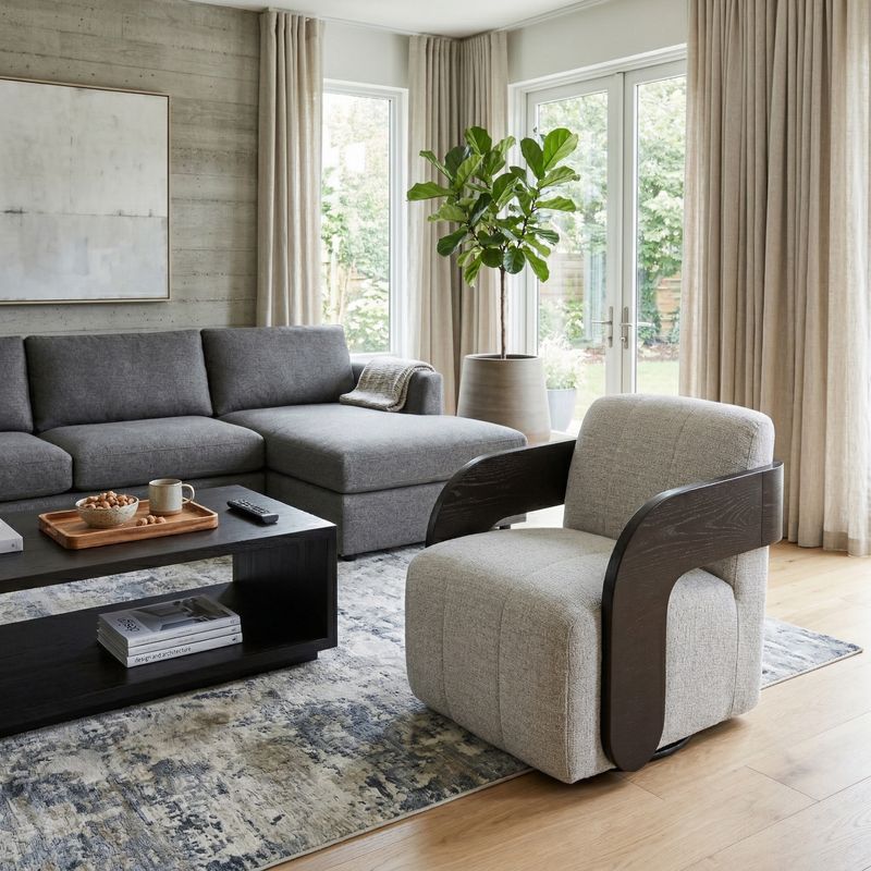 COLTONMOOR TAN CHAIR 31 (IN) - Imagen 2