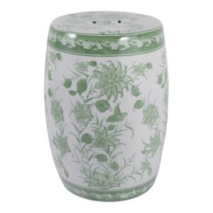 HUNTERDALE GREEN GARDEN STOOL 18 (IN)