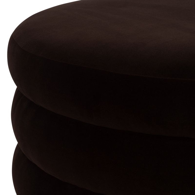 BLAKEGROVE BROWN OTTOMAN 17 (IN) - Imagen 5