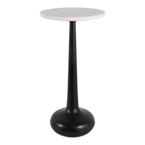EDGELAND WHITE ACCENT TABLE 25 (IN)