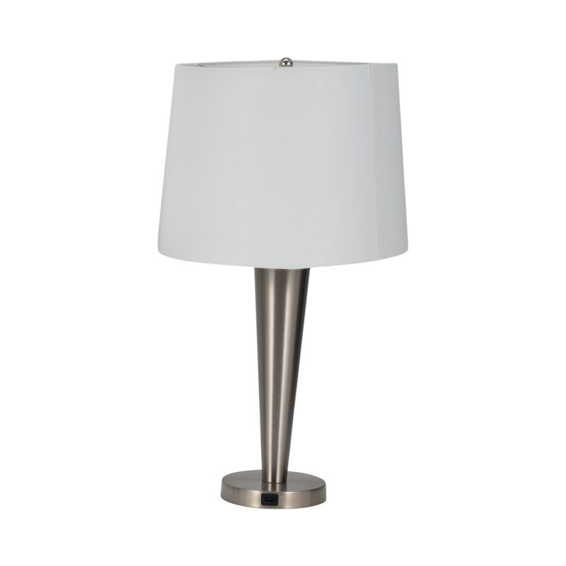 GROVERWIND SET OF 2 SILVER LAMPS 25 (IN) - Imagen 3