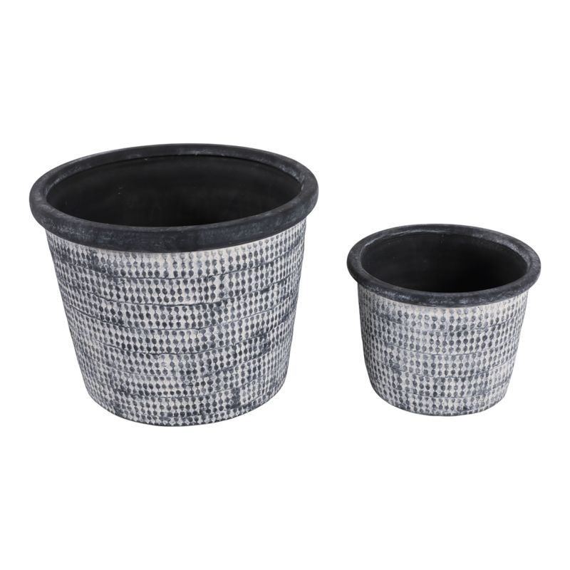 KENDALLWICK SET OF 2 BLUE PLANTER 9 (IN) - Imagen 5