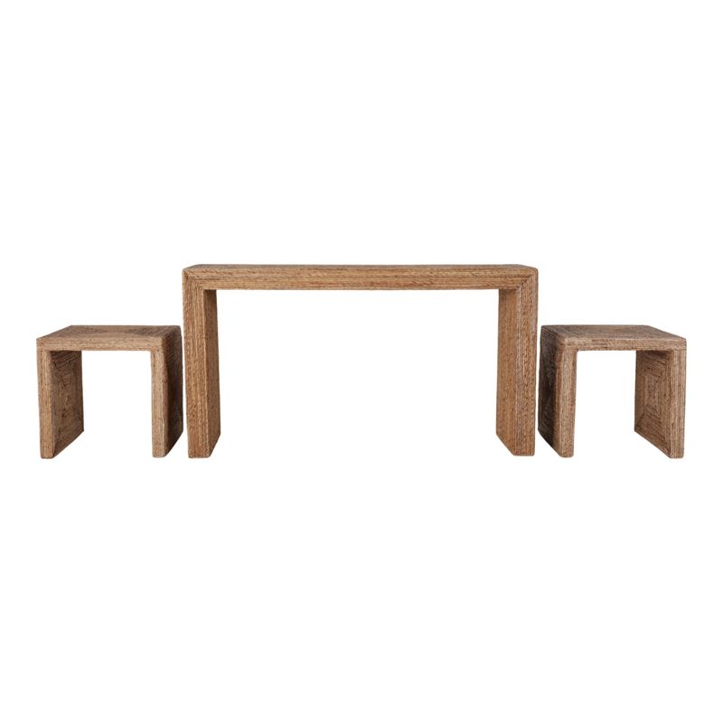 WARRENWORTH SET OF 3 TAN CONSOLES 55 (IN) - Imagen 6