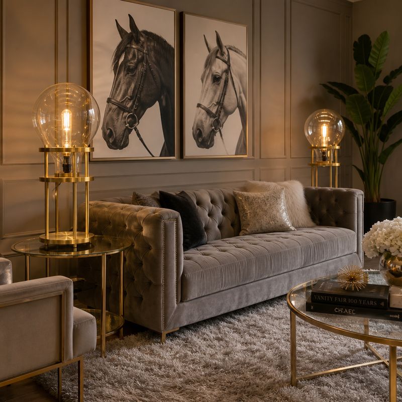 LAYLASTONE GOLD LAMP 31 (IN) - Imagen 6