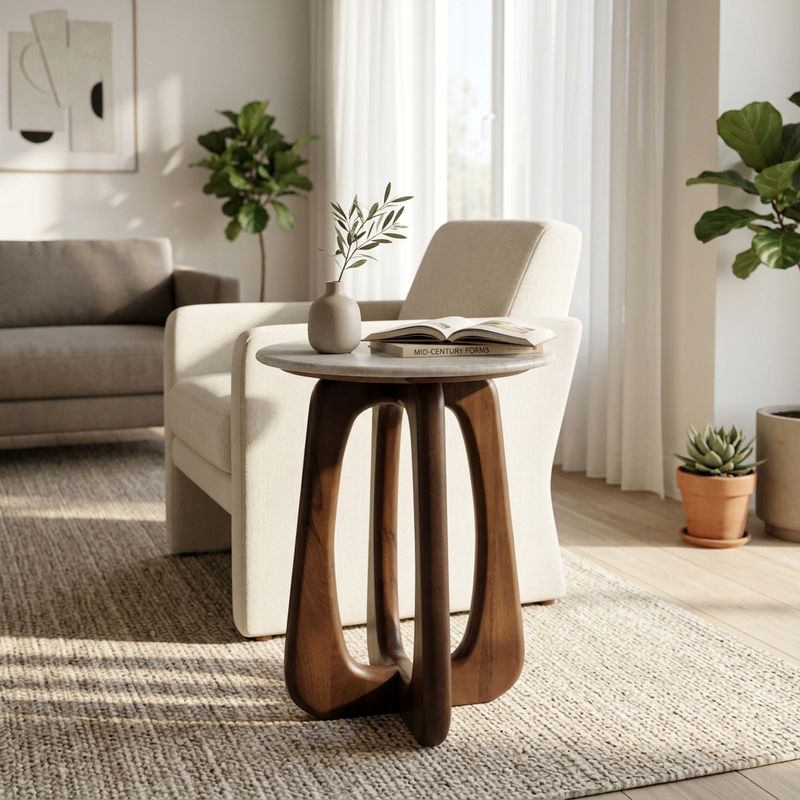 DEVONMORE BROWN TABLE 21 (IN) - Imagen 2