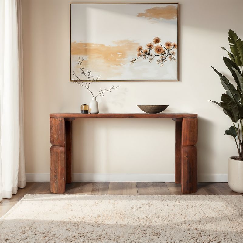 IRVINGPORT BROWN CONSOLE 60 (IN) - Imagen 2