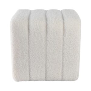 TRUEVIEW WHITE OTTOMAN 16 (IN)