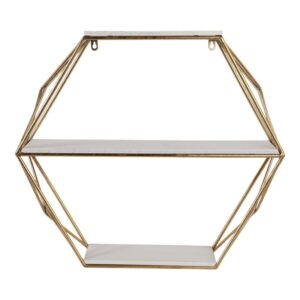 INGRIDHAVEN GOLD WALL SHELF 21 (IN)