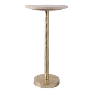 BIRCHWORTH IVORY ACCENT TABLE 25 (IN)