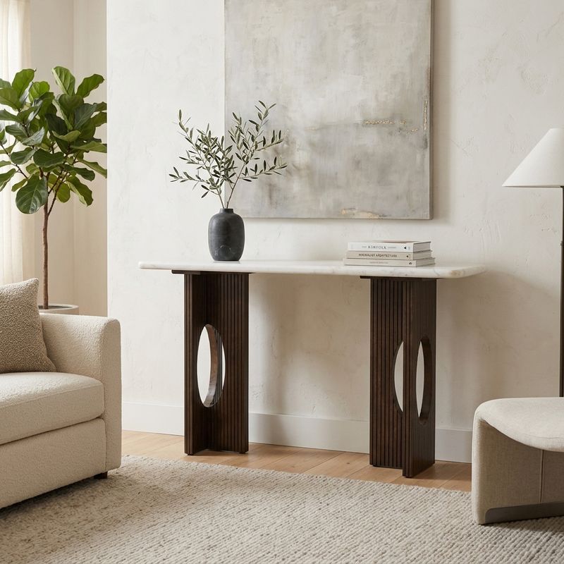 HANLEYWOOD WHITE CONSOLE 52 (IN) - Imagen 2