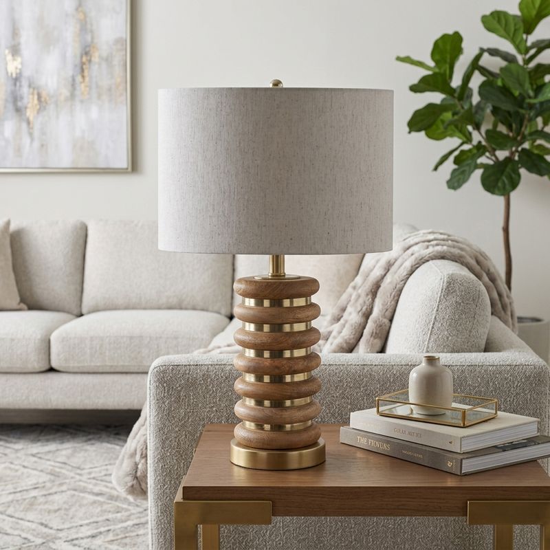 BLANTONBURN BROWN LAMP 24 (IN) - Imagen 2