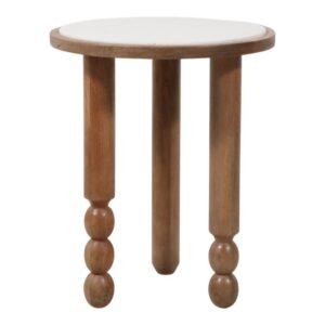BELLWORTH WHITE TABLE 23 (IN)