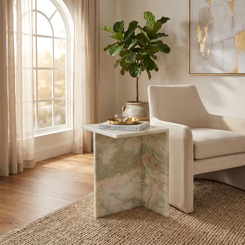 JENSENSIDE GREEN TABLE 20 (IN) - Imagen 2
