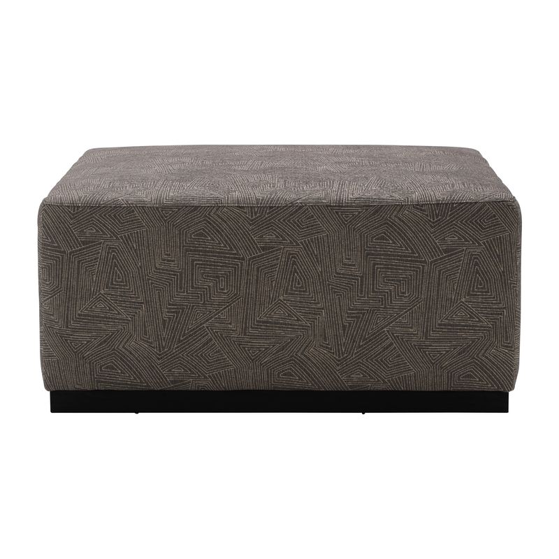 SHAWWIND GRAY OTTOMAN 18 (IN)
