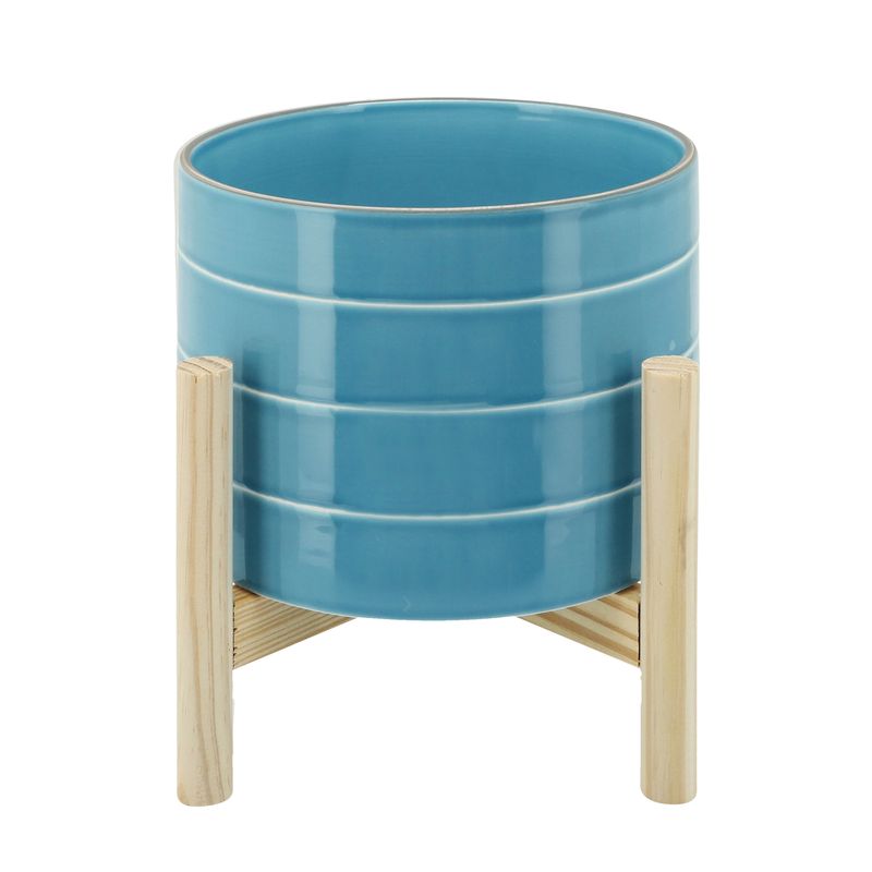 ALDERRUN BLUE PLANTER 9 (IN)