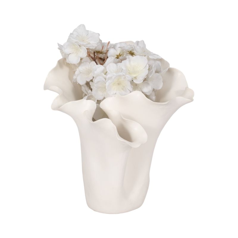 WESTONHOLM WHITE VASE 11 (IN) - Imagen 3