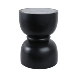 BRYSONBURN BLACK TABLE 18 (IN)