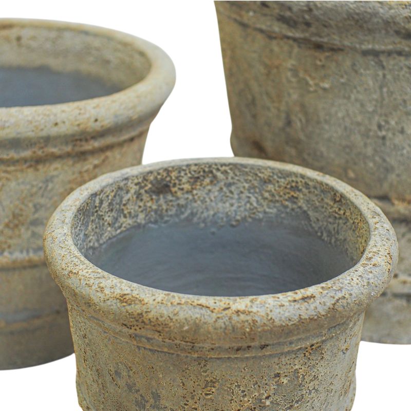 PAGEVALE SET OF 3 TAN PLANTER 14 (IN) - Imagen 4