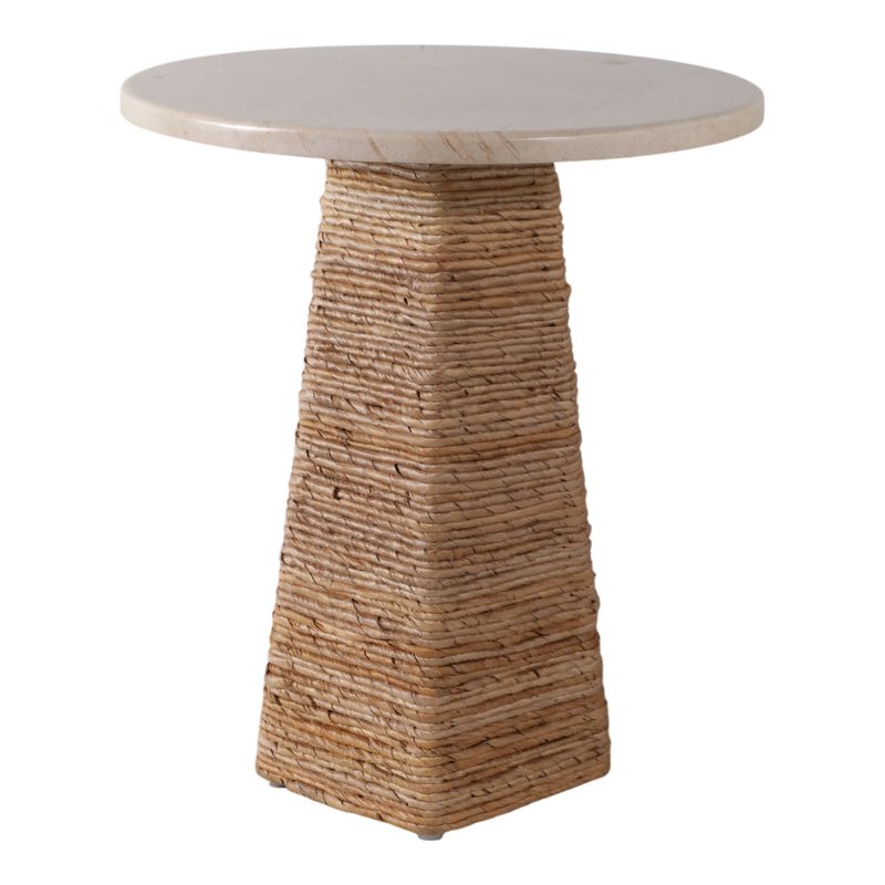 BARDENSHAW IVORY TABLE 20 (IN) - Imagen 4